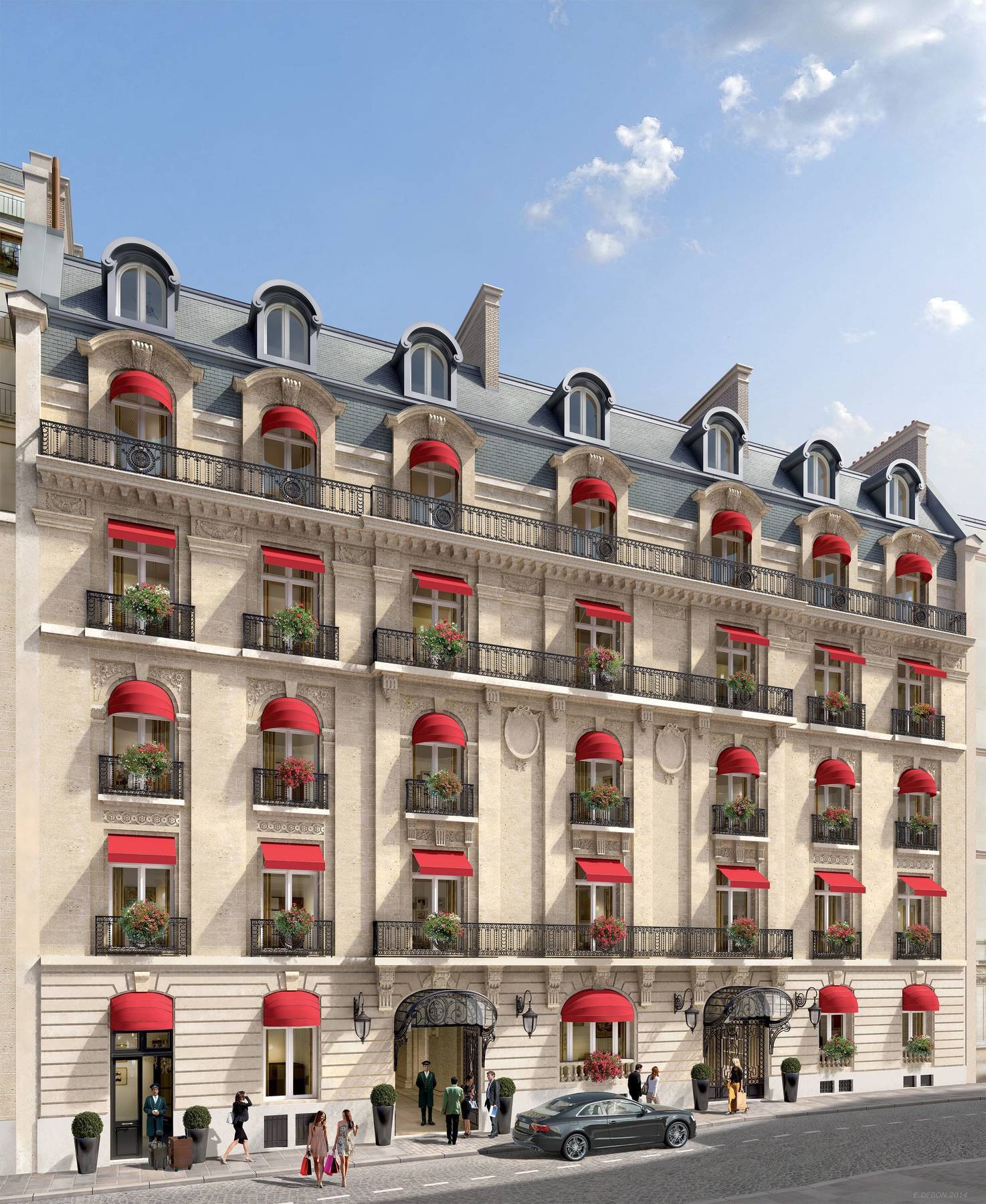 La Clef Champs-Elysees Paris By The Crest Collection Интерьер фото